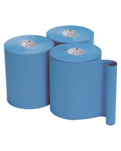 BLUE HAND TOWEL ROLL 1PLY 8167 6 ROLLS PER CASE NORTH SHORE