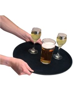 14" ROUND ANTI SLIP TRAY