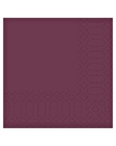16"/40CM 2PLY PLUM TISSUE NAPKIN CASE/1250 179006