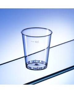 5FCL DISPOSABLE PLASTIC SHOT GLASS CASE X 1000 50ML