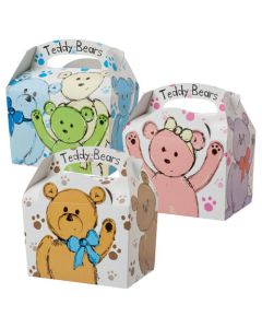 CHILDRENS TEDDY BEAR MEAL BOX CASE X 250