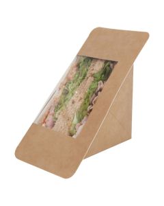 HEAT SEAL SANDWICH PACK KRAFT DEEPFILL CASE X 500 ST2478