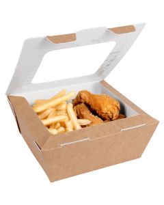 Medium Food To Go Box With Window (Case/270)