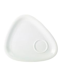 ROYAL GENWARE TRIANGULAR GOURMET PLATE 28CM CASE X 6