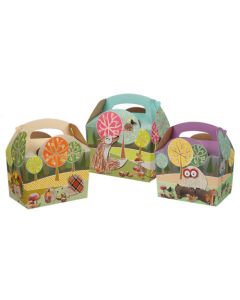 CHILDRENS MEAL BOX WOODLAND    CASE/250