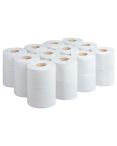 MICRO MINI 2PLY TOILET ROLL WHITE  CASE X 24