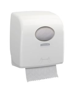 AQUARIUS ROLL HAND TOWEL DISPENSER - WHITE