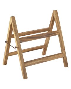ACACIA WOOD DISPLAY STAND 38x30x40CM