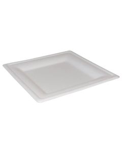 SQUARE BAGASSE PLATE 8" 20cm CASE/500
