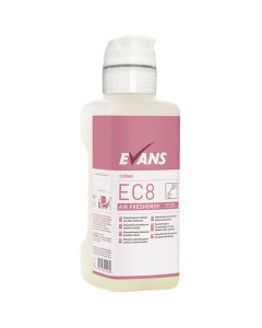Evans EC8 Air Freshener & Deodoriser 1L (Case/4)