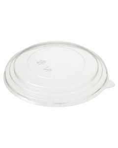 PET LID TO FIT 750ML/1000ML COMPOSTABLE KRAFT CONT. CS/300
