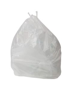 CLEAR REFUSE SACKS 18*29*39 HEAVY DUTY FLO120 20K CASE/200