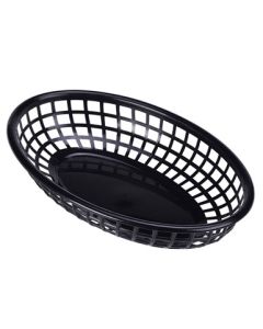 Fast Food Basket Black 23.5x15.4cm (Case/6)