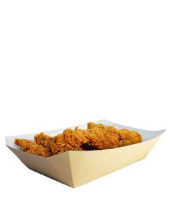 Large Kraft Meal Tray (Case/500)