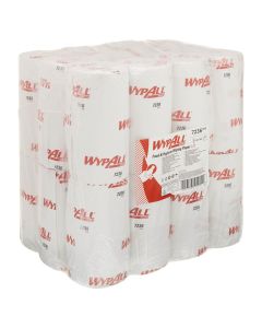 KC WYPALL L10 EXTRA WIPER ROLL 1 PLY WHITE 24/PACK 7286-7236