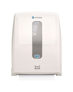 NORTH SHORE HANDS FREE HAND TOWEL ROLL DISPENSER WHITE