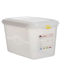 GN STORAGE CONTAINER 1/4 150MM 4.3LTR  PACK/6