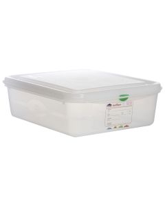 GN STORAGE CONTAINER 1/2 100MM   PACK X 6