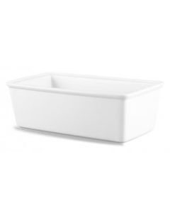 White Rectangular Casserole Dish 140.8oz (Case/2)