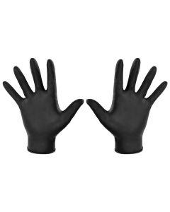 BLACK NITRILE BOLD GLOVE LARGE    BOX/100