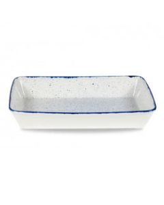 Stonecast Hints Indigo Rectangular Baking Dish 38x25x6.2cm (Case/4)