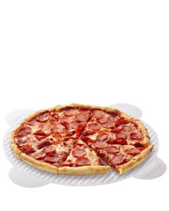 12" Perfect Crust Circle Embossed Pizza Liner (Case/250)