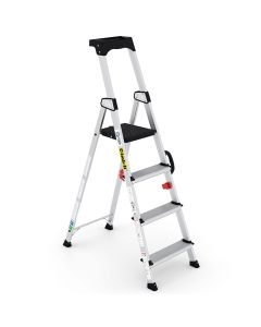 CLIMB IT PROFESSIONAL STEP LADDERS - 4 TREAD CARRY HANDLE