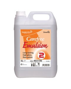 CAREFREE EMULSION MID GLOSS FLOOR POLISH 2x5L