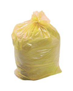 YELLOW REFUSE SACKS 18x29x39" CASE X 200 PKP  **PREMIUM**