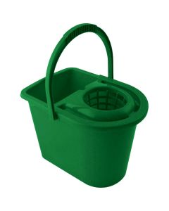 DOLLY MOP BUCKET 12L GREEN