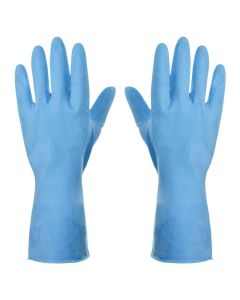 WASHING UP GLOVES BLUE LARGE
