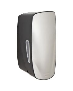 STAINLESS STEEL FACED BULK FILL SOAP DISPENSER