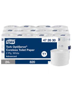 COMPACT CORELESS ENSURE ROLL 2PLY WHITE 36 PER BOX LOTUS