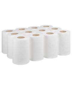 LIXAL WHITE C/FEED 2PLY MINI 12/CASE CHSA 60M LONG