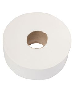 LIXAL JUMBO TOILET ROLLS L/C 6/BOX 300M 2PLY - 75mm CORE