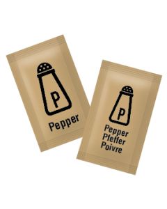 PEPPER SACHETS - 2000 PER CASE
