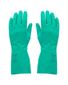 GREEN NITRILE GLOVES 7