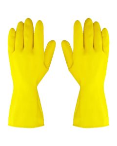 LINED GLOVE - MEDIUM YELLOW WASHING UP GLOVE