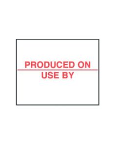 FOOD SAFETY LABELS 14000/PACK 20x16MM
