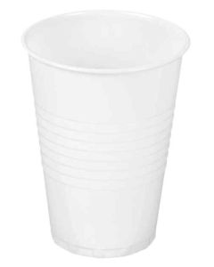 7OZ PLASTIC CUP TALL 177 2000 PER BOX - WHITE
