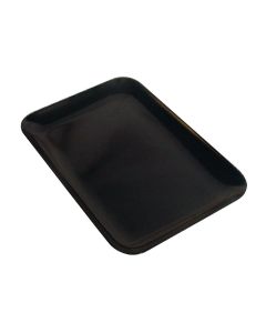 BLACK PLATTER RECTANGULAR LARGE 50/CASE (REM)