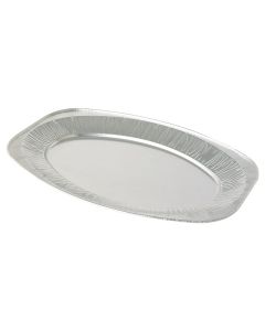 FOIL PLATTER 14" OVAL 10 PER PACK 70114