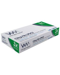 18IN WRAPMASTER 4500 REFILL(3) 3 ROLLS PER PACK - CLING FILM