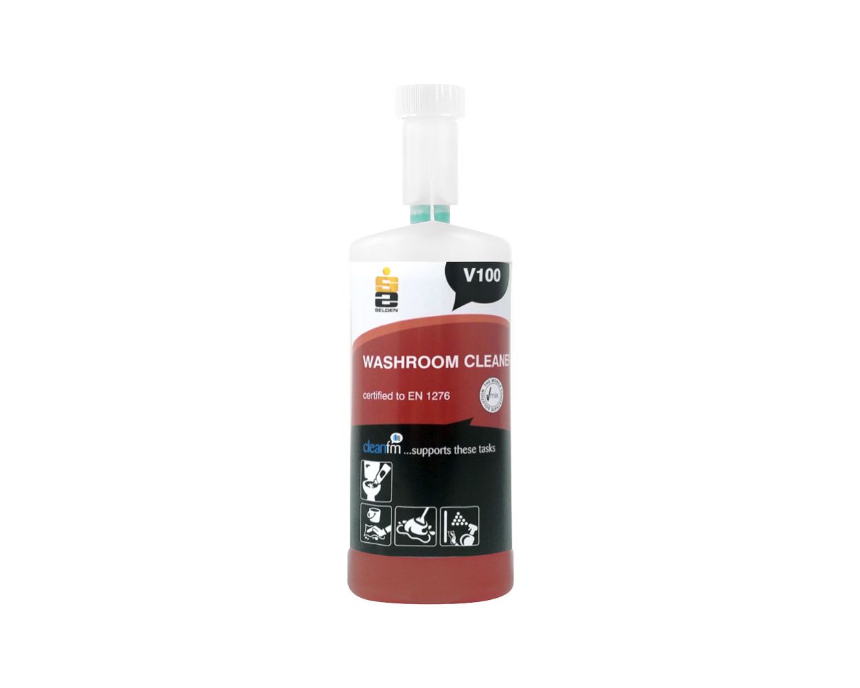 V100 V-MIX WASHROOM CLEANER 6x1LTR