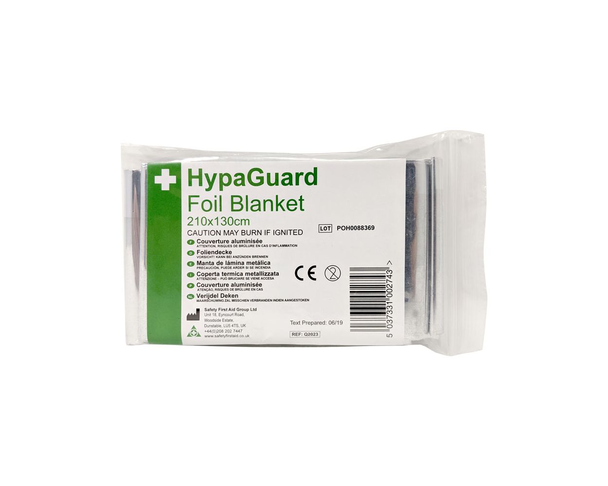 FOIL BLANKET - ADULT SIZE 30BDFB18