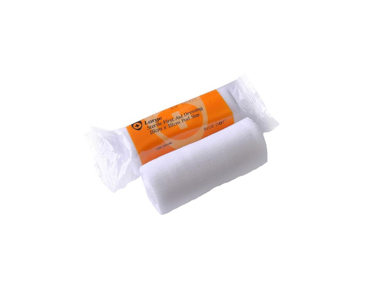 UNMEDICATED WOUND DRESSING STERILE 18x18CM 30FLG180 EACH
