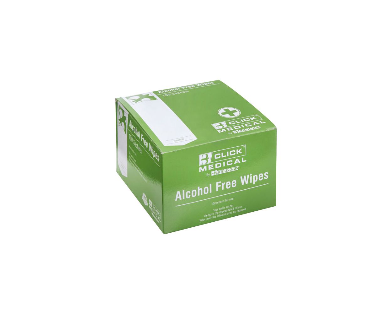 ANTISEPTIC ALCOHOL FREE WIPES BOX/100 (86972)   CM0800