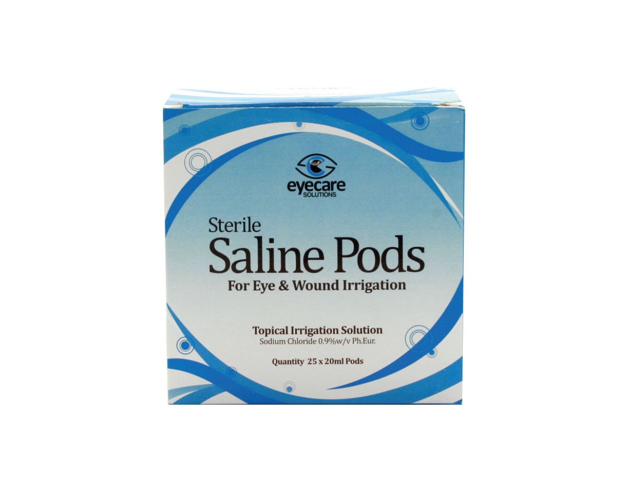 STERILE SALINE EYE WASH 20ML BOX X 25 7912