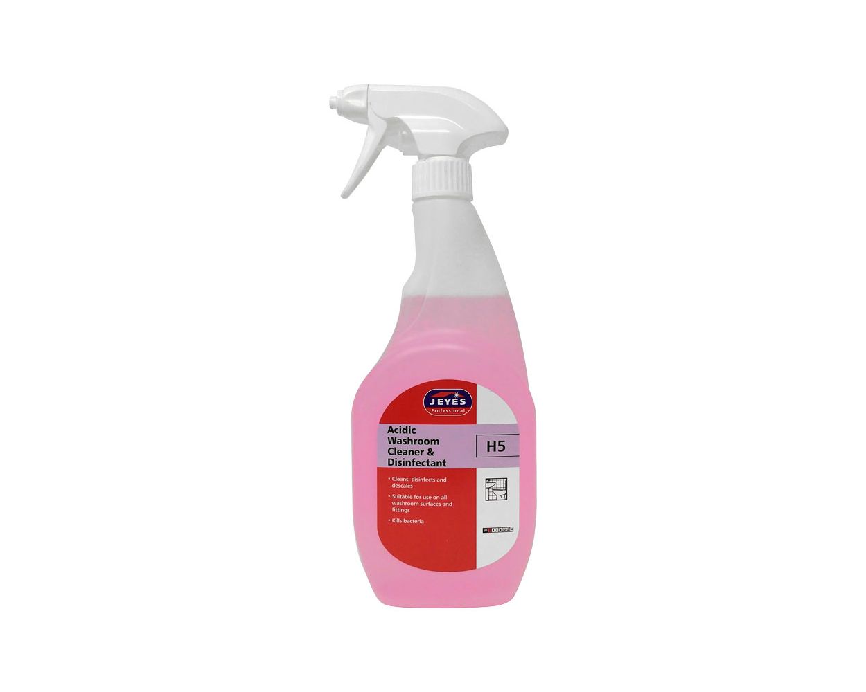 H5 ACIDIC WASHROOM CLEANER CASE 6x750ML