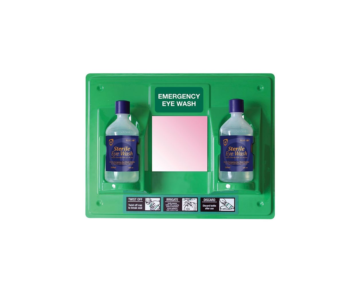 EYE WASH STATION C/W 2 BOTTLES EYE WASH (30EWST21)